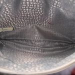 Kate Spade Mavis Street Gia Silver Glittery Pouch Clutch Bag • Fully Lined VGUC Photo 7