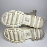 Free People Brooks Tall Leather Chunky Lug Sole Boot In Chalk Sz 6 Photo 7