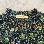 Tory Burch Navy Floral Top Photo 1