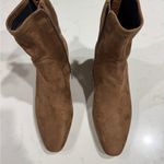 Donald Pliner  Brown Suede Ankle Boots Photo 1