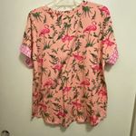 Cuddl Duds Comfort Code Womens 2pc Pajamas Set L Top Pants Flamingos Print Pink Size L Photo 4