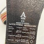 Anthropologie Chic Navy Platform Sandals by  Photo 4