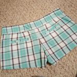 Mint Plaid Shorts Green Size undefined Photo 2