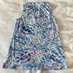 Lilly Pulitzer Lily Pulitzer Essie Tank Top Blue Pink Shirt Blouse Womens Size XS Summer Beach Photo 8