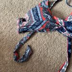 Unbranded Paisley Handkerchief Print Underwire Bikini Top Women's Size Large Photo 1