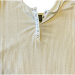 Wild Fable Ivory Ribbed Sleeveless Bodysuit Photo 4