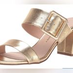 Chinese Laundry NWOB gold buckle heel sandals 7.5 Photo 1