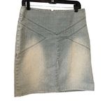American Eagle Acid-washed Dual-toned Acid Wash Denim Skirt Photo 2