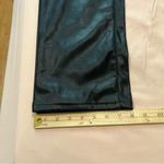 Judy Blue ‎ Faux Leather Black Tummy Control High Rise Straight Leg Pants Size 32 Photo 13