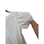 ana a news approach White Dress Cotton on tiered babydoll Size L Size L Photo 4