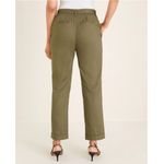 Chico's NWOT Belted Utility Ankle Pants GREEN D RING BELT SZ-10 Photo 3