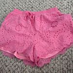 Impressions Pink Eyelet Shorts Photo 2