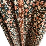 ZARA  Floral Printed Midi Mixed Pattern Balloon Sleeve Shirt Dress Photo 11