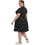 Torrid Disney Plus Size 4X Shirt Dress Midi The Aristocats Black Challis 269 Photo 3