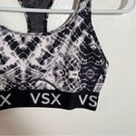 Victoria's Secret VSX Victoria’s Secret Sports Bra Black White Gray Geometric Photo 3