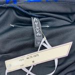 Aviva Stanoff Blue and Black Backless Dress Size M Photo 8