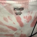 PINK - Victoria's Secret Pink Victoria’s Secret tie dye crop top cinch waist pink size large T-shirt top Photo 2