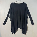 Romeo + Juliet Couture  XS Sage Oversized Knit Poncho Sweater Photo 0