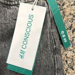 H&M Women’s  Black Washed Mom Jeans Ultra High Waist Loose Fit Size 0 NWT #1921 Photo 6