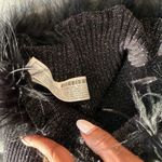 Forever 21  Black Glitter Ribbed Top Photo 4