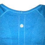 Lululemon Swiftly Tech Short Sleeve V-Neck 6 in Beach Blanket Blue Photo 2