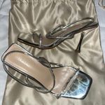 Simmi London Confetti Silver Clear Mid Heels Photo 1