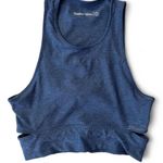 Outdoor Voices Navy Blue Crop Bra Tank Top Photo 0