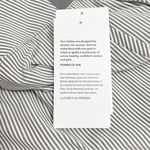 Athleta NWT  Brooklyn Skort Size 14 Textured 16” Pull On Gray Ivory Stripe NEW Photo 12