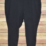 Catherines  4X 30W 32W Black Crop Leggings Comfort Waist Athletic Casual Pull On Photo 0