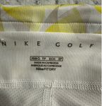 Nike  Golf Skort Women's X-Small Yellow White‎ Pockets Short Elastic Waist Photo 2