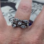 3 Piece Stainless Steel Stackable Ring Set Sizes 8,9,10 Photo 5