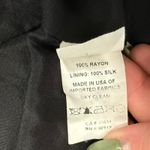 Marc Jacobs Black Lace Hem V-Neck Ruffle Pleated Shift Dress size 6 Silk Rayon Photo 3