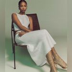 Reformation Layla Linen Skirt White size Large petite Photo 6