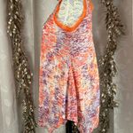 Faith Boho Beaded Sleeveless Tunic Top Medium Orange‎ Purple Tie Dye Orange Photo 4
