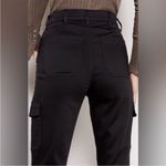 Evereve Larissa Utility Cargo Cropped Black Pants Size 29 Photo 7