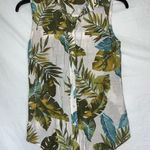 Van Heusen  tropical palm pattern tank top xxs Photo 0
