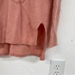 Magaschoni  Pink V Neck Cashmere Sweater Womens S Pullover Casual Classic Photo 1