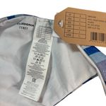 Calzedonia Cobey Riga Shine Striped Tie-Side Bikini Bottoms Blue Size Large New Photo 3