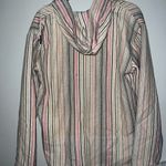 Exist NWT Large  Beach Striped Hoodie Photo 2