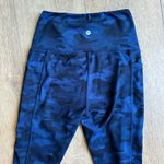 Danskin  Navy Camouflage Leggings Photo 2
