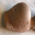 Victoria's Secret Victoria’s Secret Body by Victoria Lined Nude Strapless Bra Size 32D Photo 2