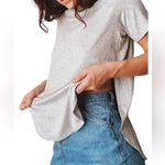 Joah Brown  Live In Slouchy Tee - Grey One Size Photo 2