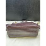 Perlina  New York Womens Brown Leather Handbag Crossbody Purse SKU 6544 Photo 4