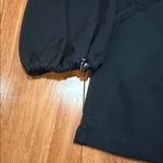 NWOT  Women's Black Spanx Cinch-It Hoodie sweatshirt Size M Photo 4