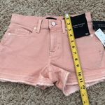 Banana Republic Pink Denim Shorts Photo 3