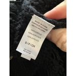 Buffalo David Bitton Black Knit Fringe Vest S/P Photo 4