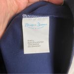 Draper James Navy Blue Short Bell Sleeve Ponte Knit Shift Dress Sz.XXL Photo 12