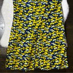 Handmade Yellow and Blue Maxi Skirt Photo 7