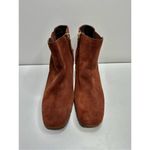 Aquatalia Boots Womens Size 8 Block Heel Ginger Suede Ankle Booties Leather Photo 7