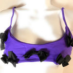 Lolli Bow Bikini‎ Top nwt Purple Size M Photo 0